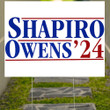 Ben Shapiro Yard Sign President 2024 Support Sign Outdoor Garden Decor