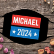 Michael Bennet 2024 Face Mask Vote For Michael Bennet President Face Mask Gift For Him