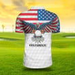 USA Golf Polo Shirt Eagle Usa Olympic Golf Team Apparel Golf Polo For Men