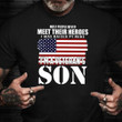 Fathers Day Shirt I'm A Veteran's Son Shirt Proud T-Shirt Military Fathers Day Gift