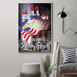9.11.01 We Will Never Forget Poster Eagle US Flag Wall Print Remembrance September 9 Wall Decor