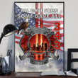 All Gave Some Some Gave All 343 Firefighters Poster Eagle We Will Never Forget 9.11 Wall Decor