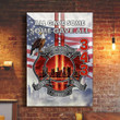 All Gave Some Some Gave All 343 Firefighters Poster Eagle We Will Never Forget 9.11 Wall Decor