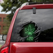 Cannabis Culture 420 Sticker Vinyl Car Decal April 20 marijuana Weed Smoker Sticker