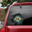 Delaware Flag Car Sticker Vinyl Patriotic Window Decal Honoring State Of Delaware