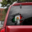 Mexico Flag Sticker Car Door Sticker Decal Proud Mexico State Car Decorations