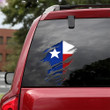 Texas Decal Car Sticker Patriotic State Of Texas Flag Decal For Truck