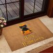 Happy Halloween Doormat Dachshund Doormat Gifts For Dachshund Lovers