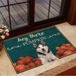 Husky Hey There Pumpkin Doormat Autumn Doormat Gifts For Husky Lovers