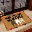 Frenchie Hope You Like Big Ass Dogs Doormat Funny Dog Welcome Mat French Bulldog Merchandise