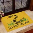 Snake No Step On Snek Doormat Painting Doormat New Home Gift Ideas