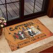 Cattober Is My Favorite Time Of Year Doormat Halloween Welcome Mat Best Gifts For Cat Lovers