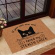 If You Can See Me I Failed My Stealth Check Doormat Cat Welcome Mat Gifts For Cat Owners