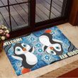Penguin Welcome And Goodbye Doormat Cute Doormat Gifts For Penguin Lovers