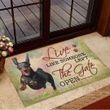 Dachshund Live Like Someone Left The Gate Open Doormat Funny Dog Doormat Gifts For Dog Lovers