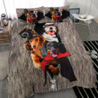 Three Dachshunds Costume Halloween Bedding Set Funny Dog Halloween Merchandise Gift Ideas