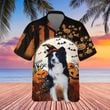 Border Collie Happy Halloween Hawaiian Shirt Halloween Gift Ideas For Men