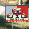 Anti Biden Yard Sign One For Biden One For Kamala Sign For Trump Supporter Outdoor Decor