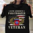 82nd Airborne Paratrooper Veteran T-Shirt Pride American Vintage Clothing Veterans Day Gifts