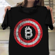 Bitcoin Veteran Crypto T-Shirt Vintage Graphic Tees Military Retirement Gifts For Spouse