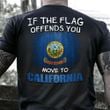 Idaho If The Flag Offends You Move To California T-Shirt Proud State Of Idaho Flag Shirt