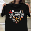 Frenchie Costume Happy Halloween Shirt French Bulldog Halloween Dog Lover T-Shirt Gift