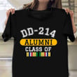 DD-214 Alumni Class Of Shirt Desert Storm Veteran Pride T-Shirt Patriotic Gifts For Dad