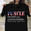 Funcle Definition Shirt Funny Patriotic American T-Shirt Gift Ideas For Veterans