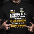 I'm A Grumpy Old 502nd Infantry Regiment Veteran Shirt Funny Patriotic T-Shirt Gifts For Father