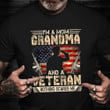 I'm A Mom Grandma And A Veteran Shirt Proud US Women Veteran T-Shirt Gifts For Mother