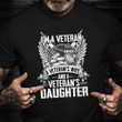 I Am A Veteran A Veteran's Wife And A Veteran's Daughter Shirt Proud Army Mom Shirt Ideas 2021