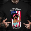I'm Not Most Veteran Women T-Shirt Melanin Women Veteran T-Shirt Army Mom Gifts Ideas 2021