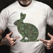 Camouflage Military Pika Rabbit Camo Print Shirt Unique Military Gifts For Veterans Day