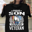 Proud Son Of A Korean War Veteran T-Shirt Family Korean Veteran Shirt Gift For Son