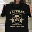 Veteran Operation Iraqi Freedom Shirt Old Retro Honor Iraqi Military Veteran Gift Ideas