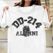 DD 214 Alumni Shirt Old Retro Dog Tag Dd 214 T-Shirt Veteran Day 2021 Gift