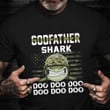 Military Godfather Shark Doo Doo Doo T-Shirt Veterans Day Family Shark Shirt Godfather Gift