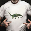 Military Dinosaur T-rex Camo Print Animal T-Shirt Mens Gifts For Military Boyfriend