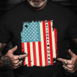 National Guard Shirt American Flag Veteran T-Shirt Military Retirement Gift Ideas