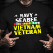 Navy Seabee Vietnam Veteran Shirt Remembrance Vietnam Veteran T-Shirt Navy Retirement Gifts