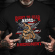 Gadsden Right to Bear Arms 2nd Amendment Shirt USA Flag Cool Gifts For Veterans Day