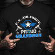 US Air Force Proud Grandpa Shirt Honoring US Air Force Veteran T-Shirt Gifts For Son