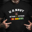 U.S Navy Vietnam Veteran T-Shirt Proud Served Navy Vietnam Veteran Shirt Apparel
