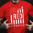 Red Friday Shirt Remember Everyone Deployed T-Shirt Gifts For Deployed Soldiers Veterans