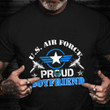 Proud Boyfriend US Air Force Shirt Veteran Pride Month Military T-Shirts Gifts For Boyfriend
