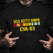 USS Kitty Hawk CVA-63 Shirt Honoring Vietnam Veteran T-Shirt Good Veterans Day Gifts