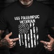 USS Passumpsic Veteran Shirt Vintage USA Flag T-Shirt Patriotic Gifts For Veterans