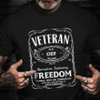 Veteran OEF Shirt Happy Veterans Day Freedom T-Shirt Military Retirement Gift Ideas
