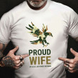 Eagle Air Force Veteran Wife Shirt Proud Wife Of Air Force Retired Veteran Husband