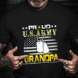 Proud US Army Grandma Shirt Military Family Veterans Day Gift For Grandmother